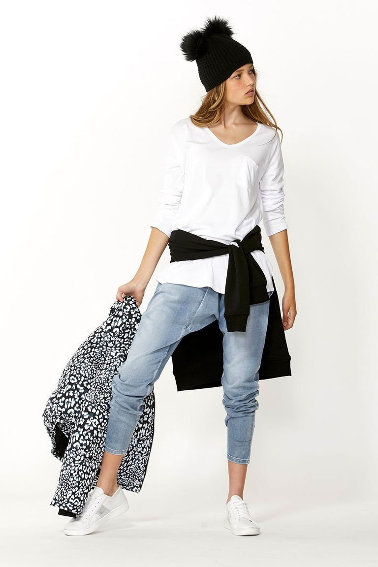 [TEST] Girls Long Sleeve Slouch Tee