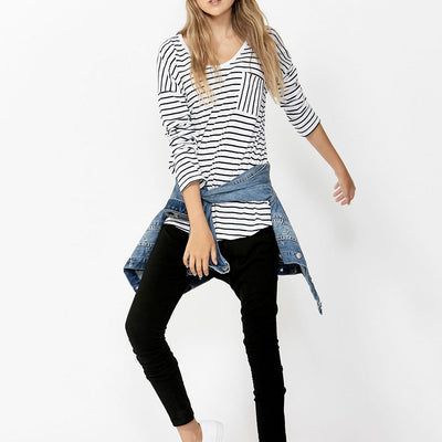 [TEST] Girls Long Sleeve Slouch Tee