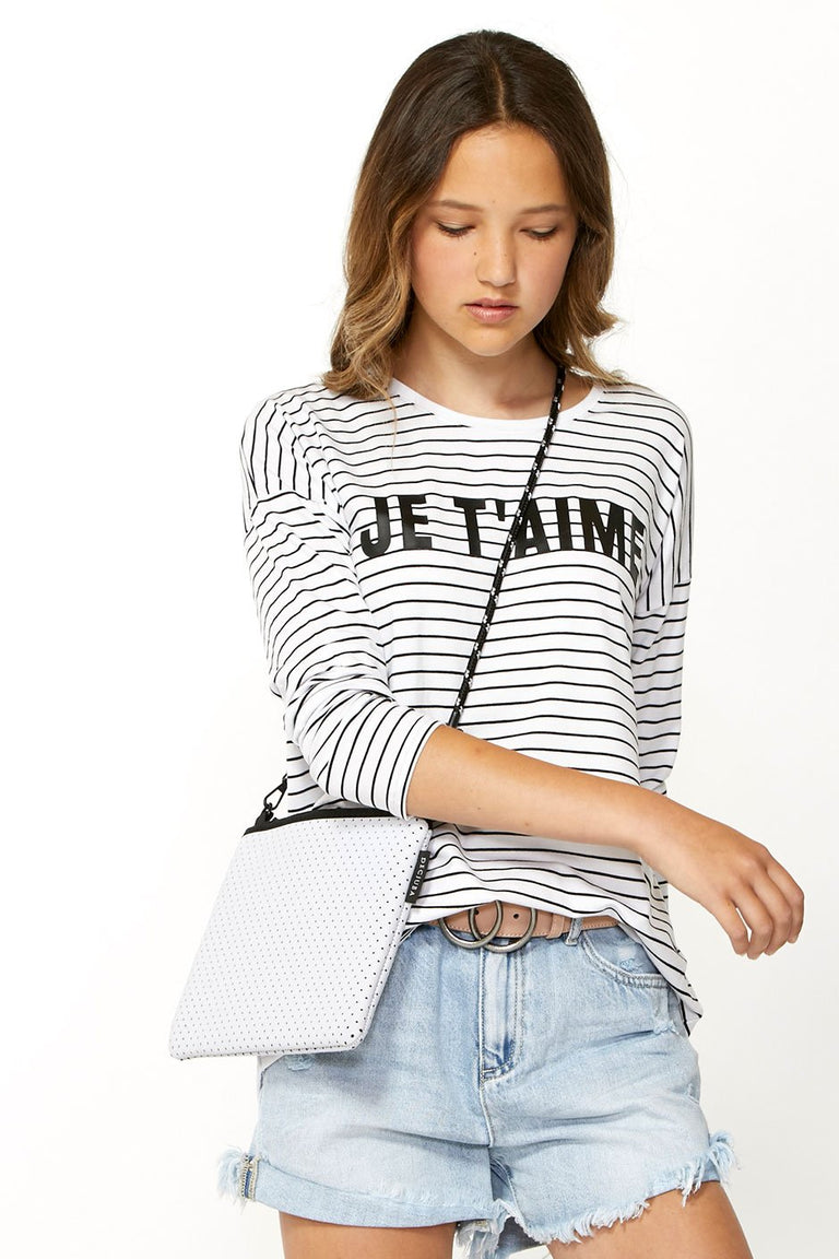 [TEST] Kids Je T'aime Long Sleeve Tee