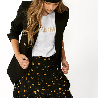 [TEST] Kids Je'Taime Gold Tee