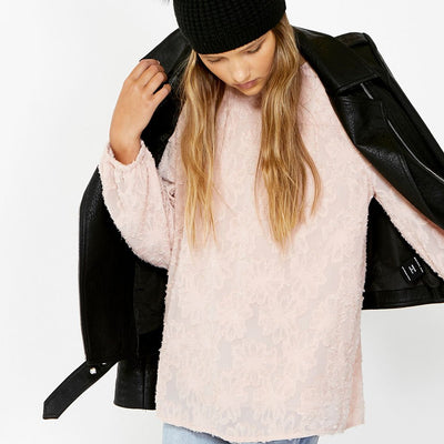 [TEST] Kids Alexa Floral Burnout Top