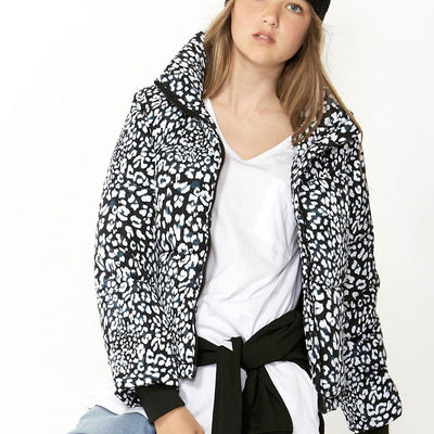 [TEST] Kids Printed Cropped Puffer