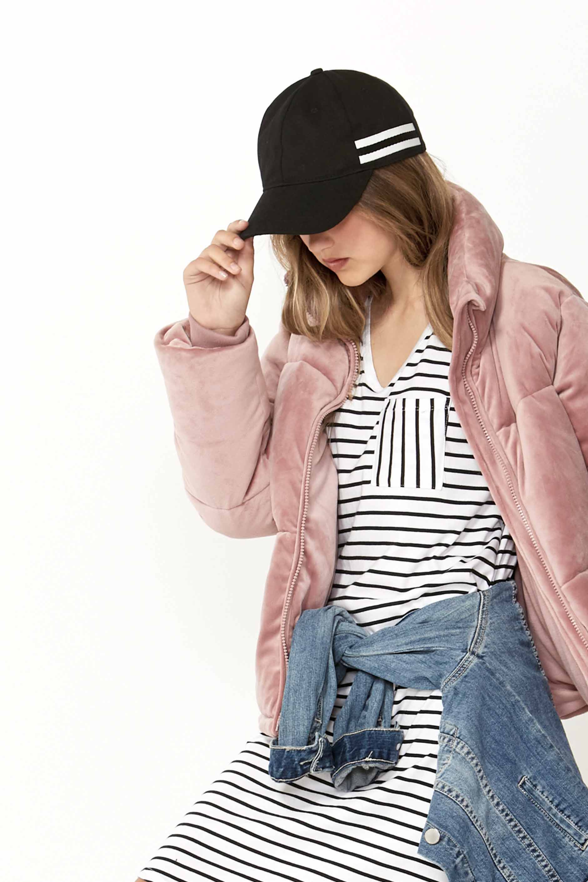 [TEST] Kids Side Stripe Cap