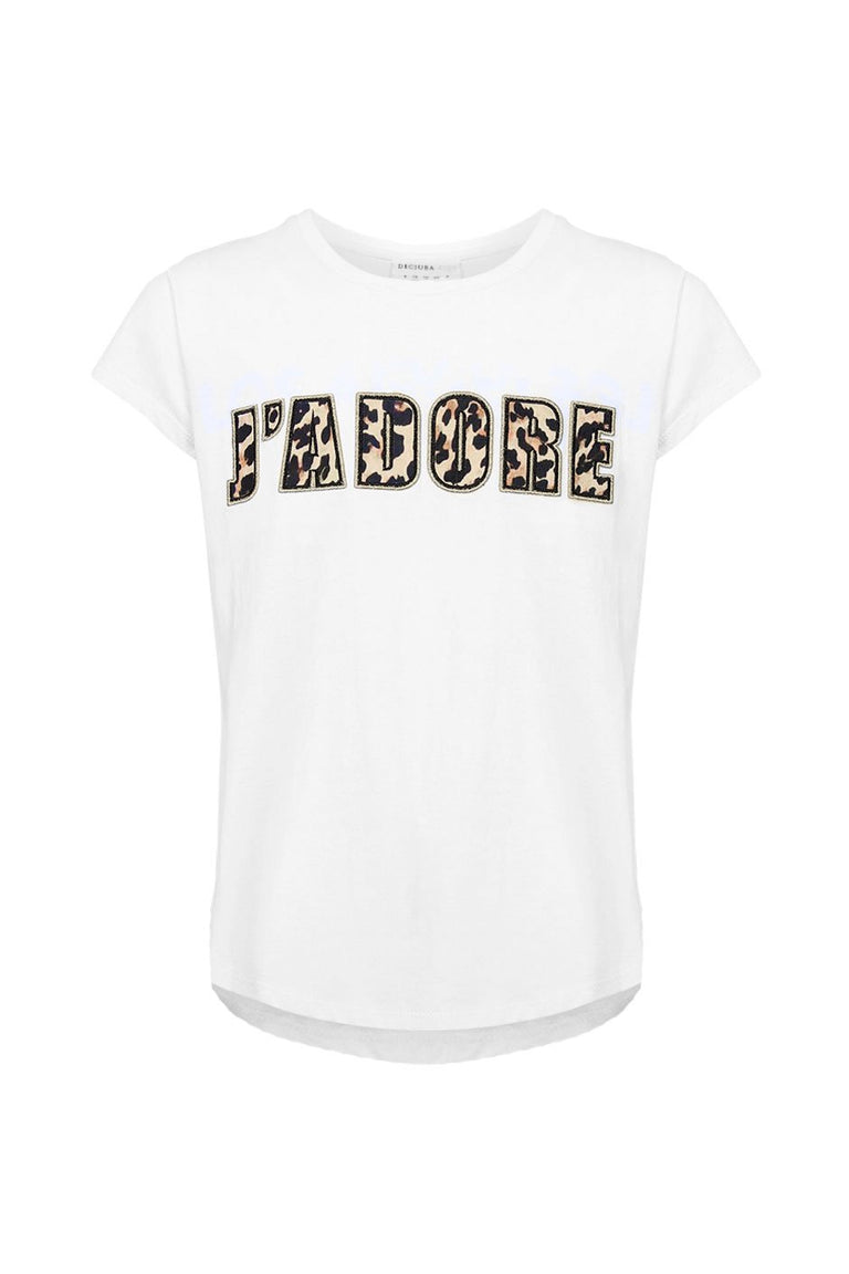 [TEST] Kids J'Adore Applique Tee