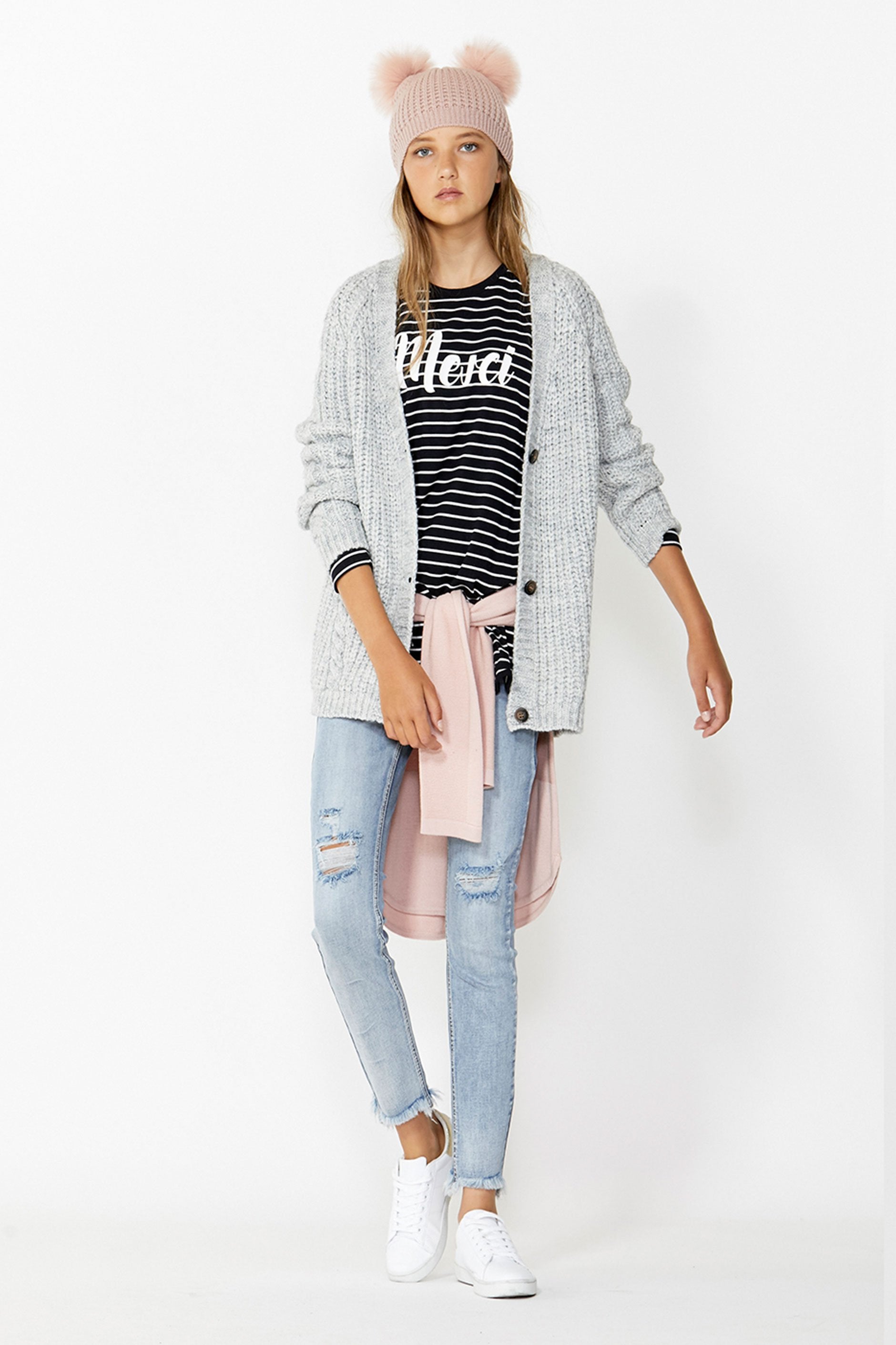 [TEST] Kids Eliza Button Up Cardi