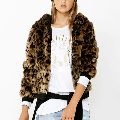 [TEST] Kids Laila Faux Fur Bomber
