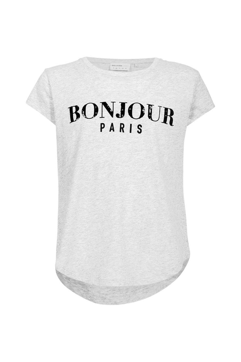 [TEST] Kids Bonjour Sequin Tee