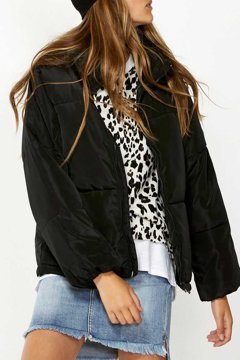 [TEST] Kids Cropped Puffer Jacket
