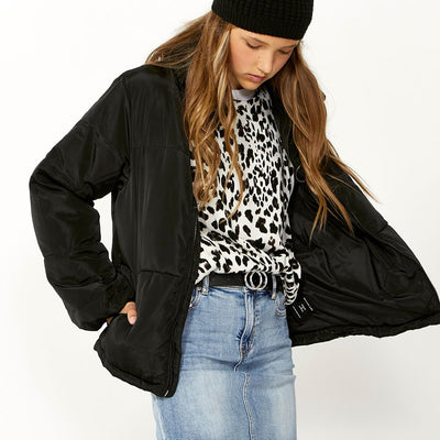 [TEST] Kids Cropped Puffer Jacket
