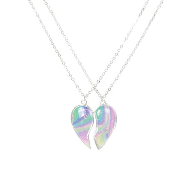 [TEST] Rainbow Heart 2 Pack Necklace