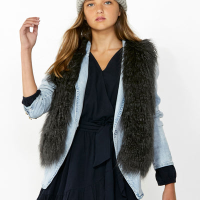 [TEST] Kids Felicity Faux Fur Vest