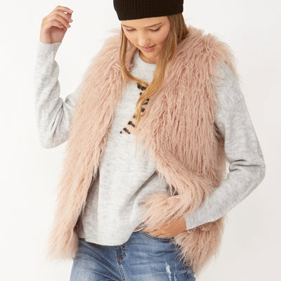 [TEST] Kids Felicity Faux Fur Vest