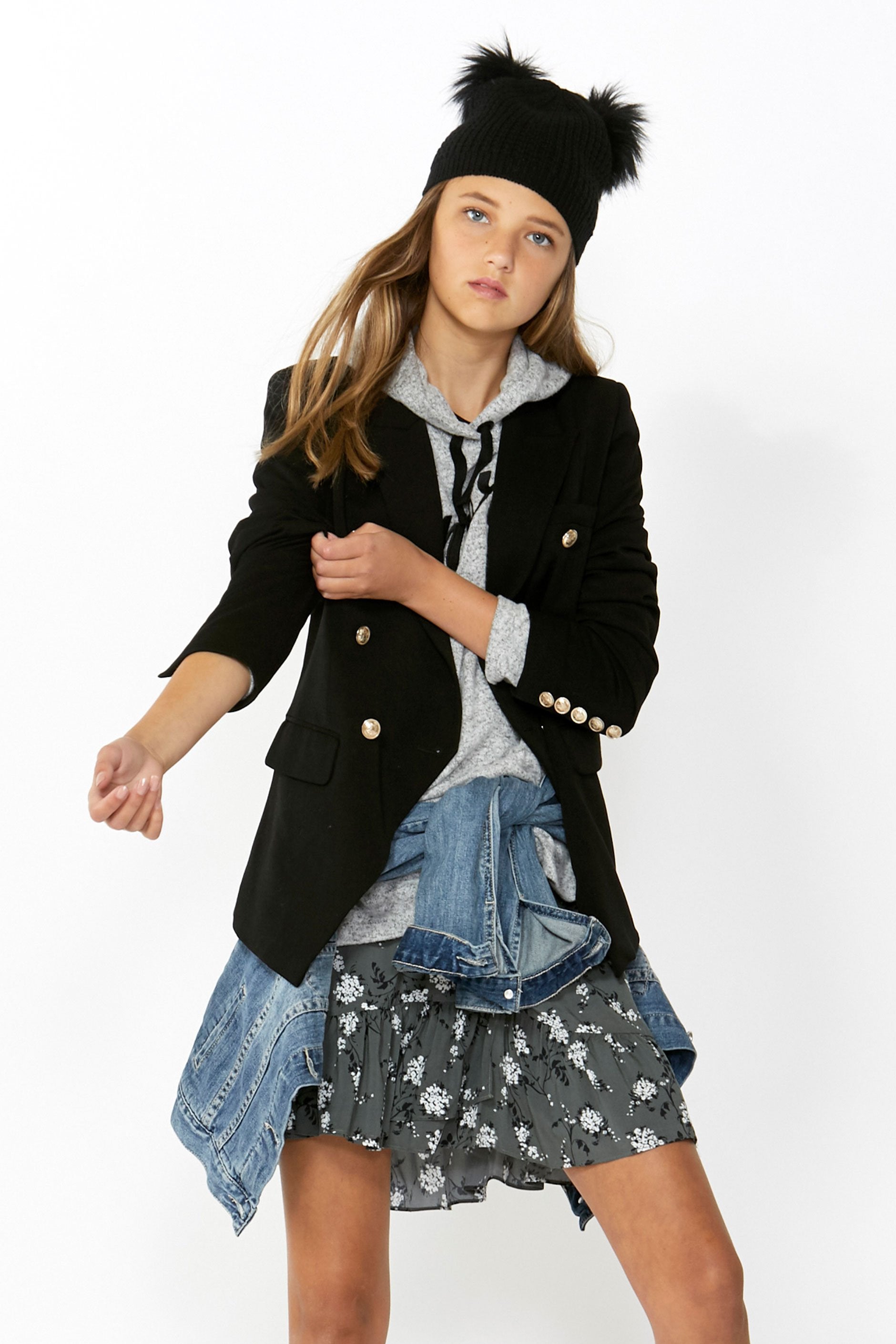 [TEST] Kids Tully Print Skirt