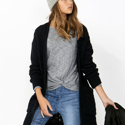 [TEST] Kids Tyla Cable Knit Cardi