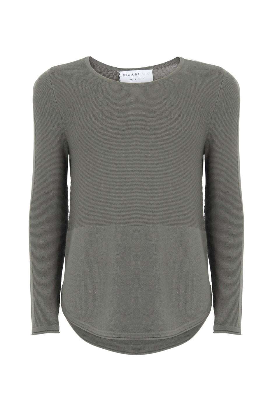 [TEST] Girls Lily Curved Hem Jumper