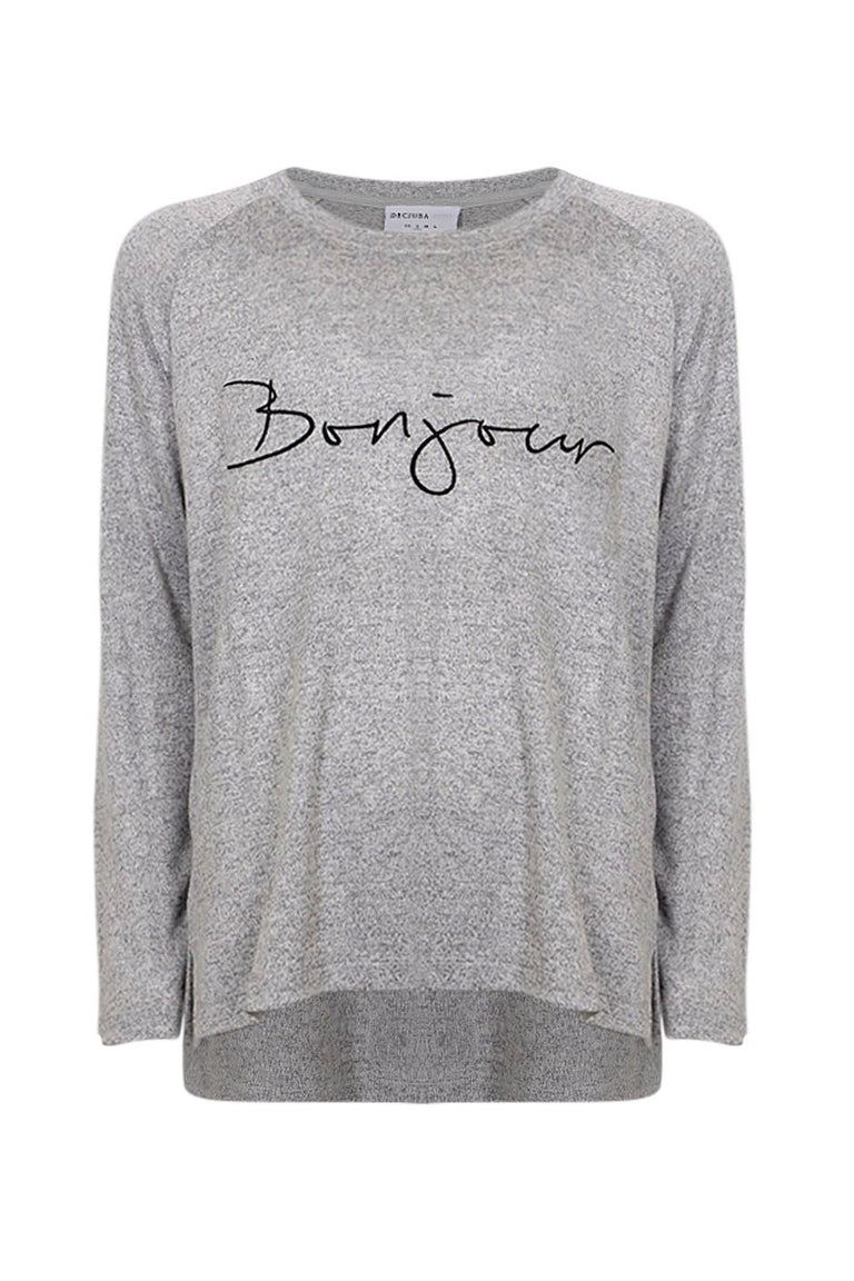 [TEST] Kids Bonjour Split Hem Top