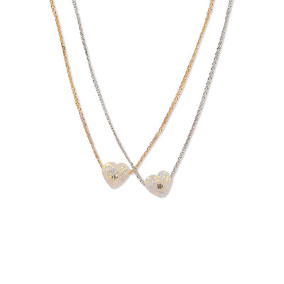 [TEST] Kids Resin Heart Necklace Pack