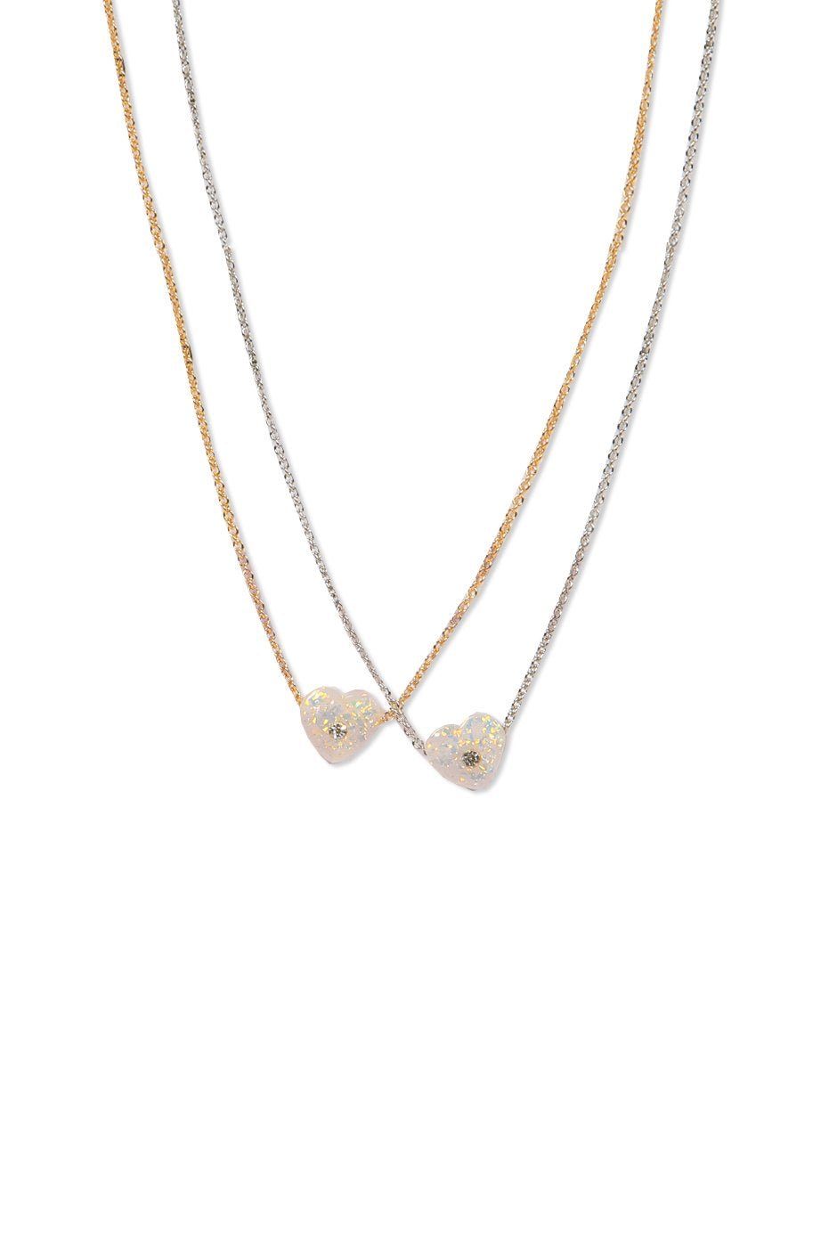 [TEST] Kids Resin Heart Necklace Pack
