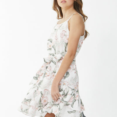 [TEST] Kids Kaya Print Wrap Dress