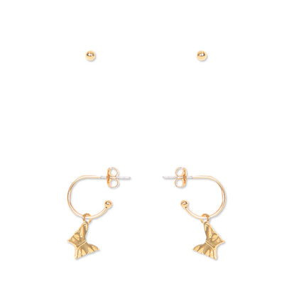 [TEST] Kids Butterfly 2 Pack Earrings