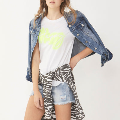 [TEST] Kids Happy Neon Tee