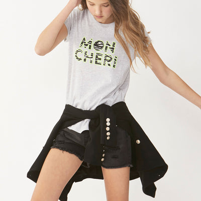 [TEST] Kids Mon Cheri Zebra Tee