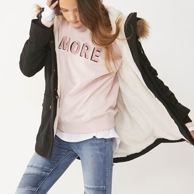 [TEST] Kids Amore Applique Sweat