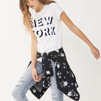 [TEST] Kids New York Shadow Tee