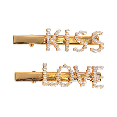 [TEST] Kids Pearl Hair Clip 2 Pack