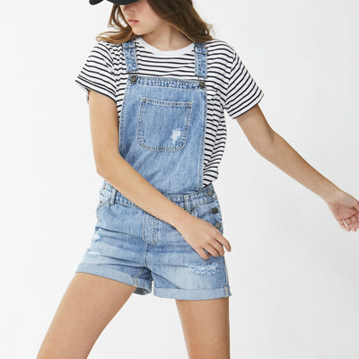 [TEST] Kids Freya Cuffed Stripe Tee