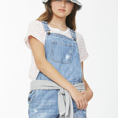 [TEST] Kids Frayed Edge Bucket Hat
