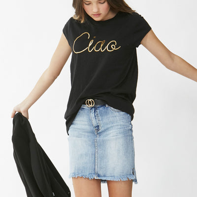 [TEST] Kids Ciao Foil Tee