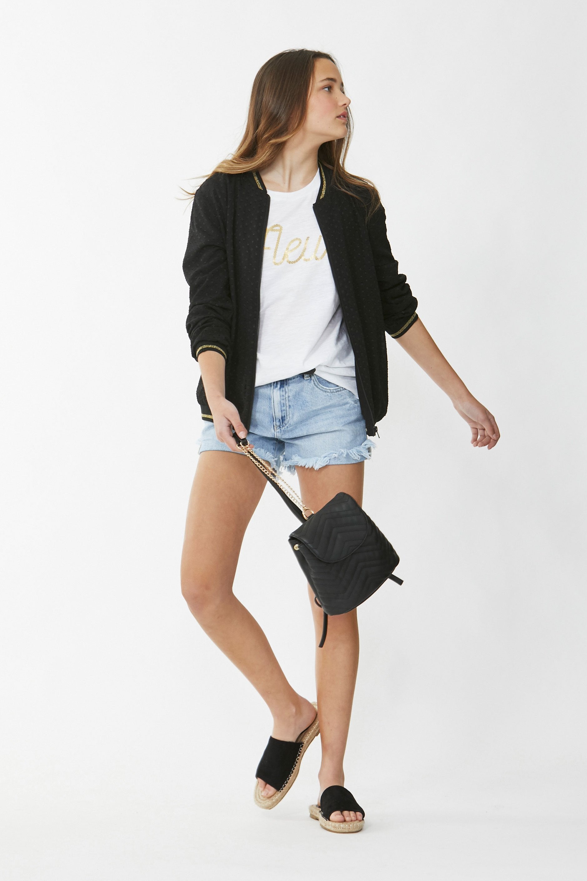 [TEST] Kids Lillian Burnout Bomber