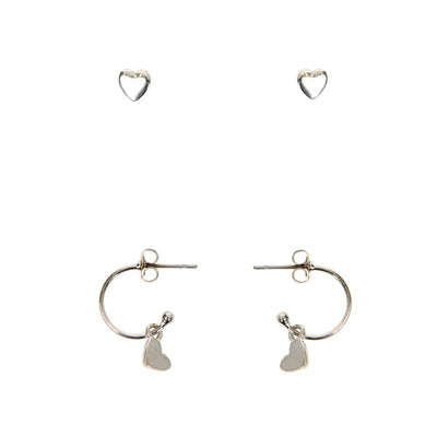 [TEST] Kids Heart 2 Pack Earrings