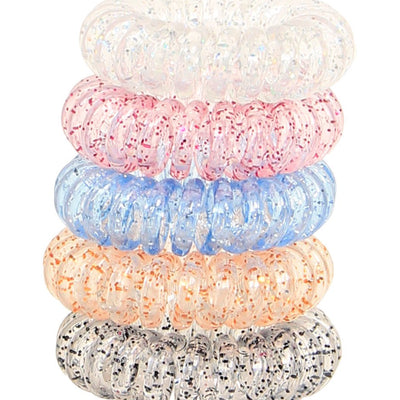 [TEST] Kids Spiral Hair Tie 5 Pack