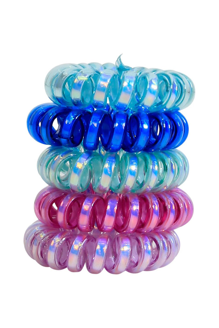 [TEST] Kids Spiral Hair Tie 5 Pack