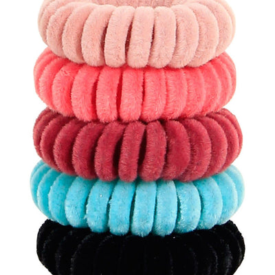 [TEST] Kids Spiral Hair Tie 5 Pack