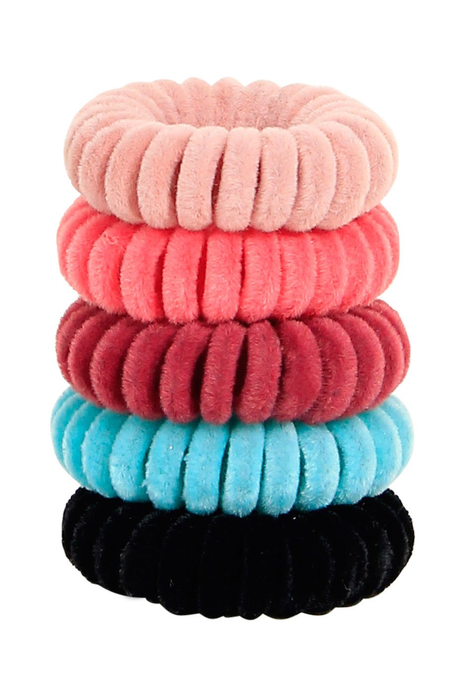 [TEST] Kids Spiral Hair Tie 5 Pack