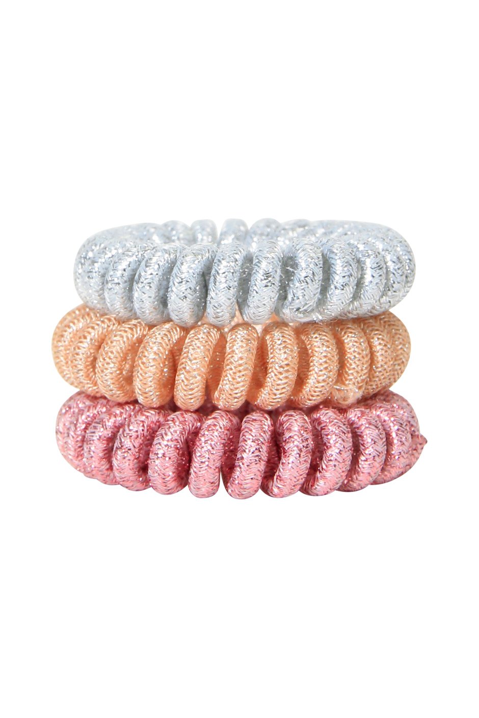 [TEST] Kids Spiral Hair Tie 3 Pack