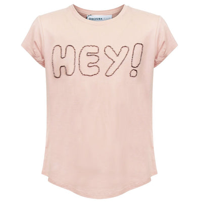 [TEST] Kids Hey Embellished Tee