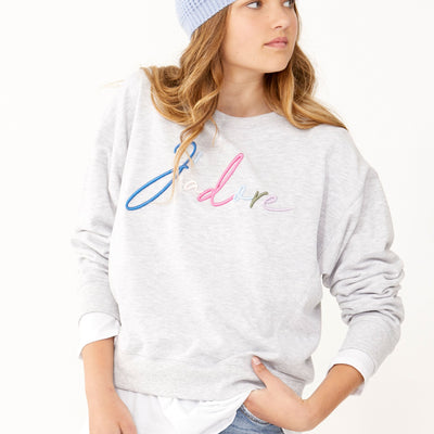 [TEST] Kids Mila Cropped Crew