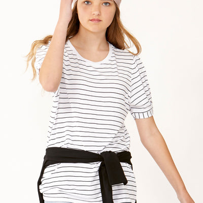 [TEST] Kids Saskia Knot Sleeve Tee