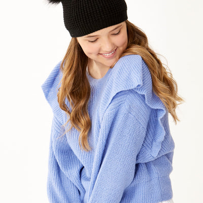 [TEST] Kids Dana Ruffle Trim Knit