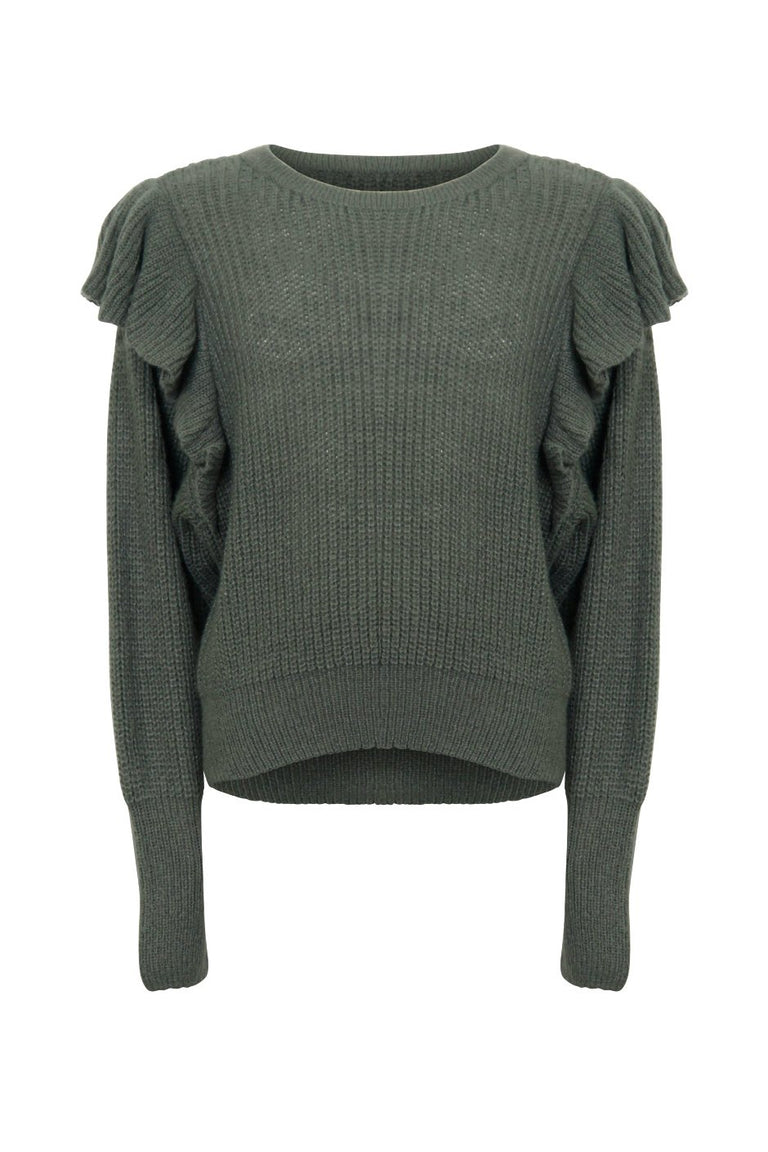 [TEST] Kids Dana Ruffle Trim Knit