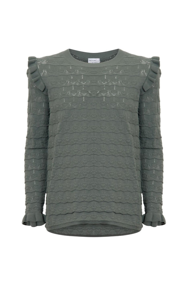 [TEST] Kids Chiara Ruffle Detail Knit