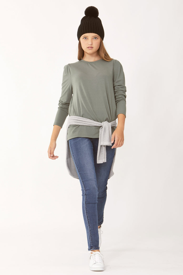 [TEST] Kids Innika Sleeve Detail Top