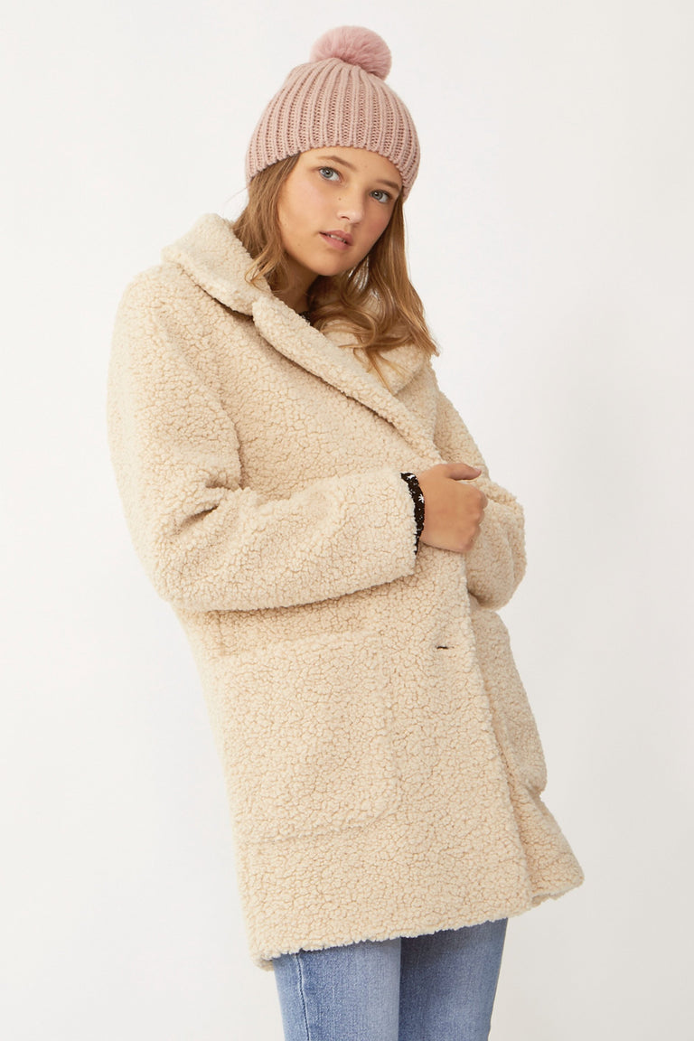 [TEST] Kids Bonnie Teddy Coat