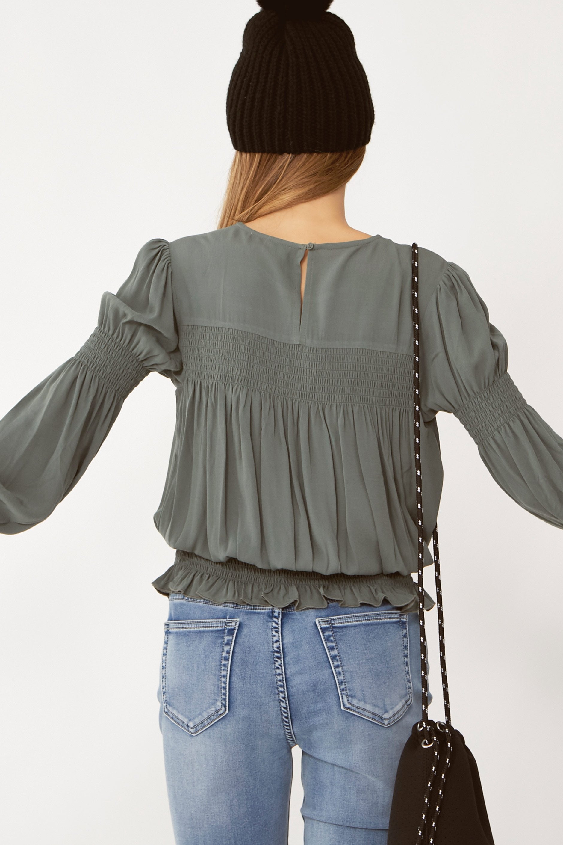 [TEST] Kids Charlotte Shirred Top