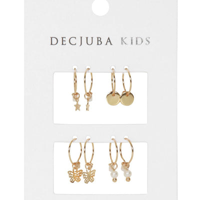 [TEST] Kids Bowie Earring 4 Pack