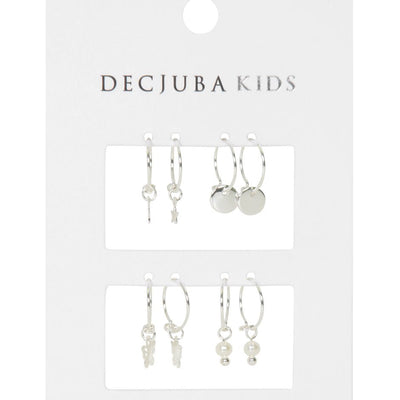[TEST] Kids Bowie Earring 4 Pack